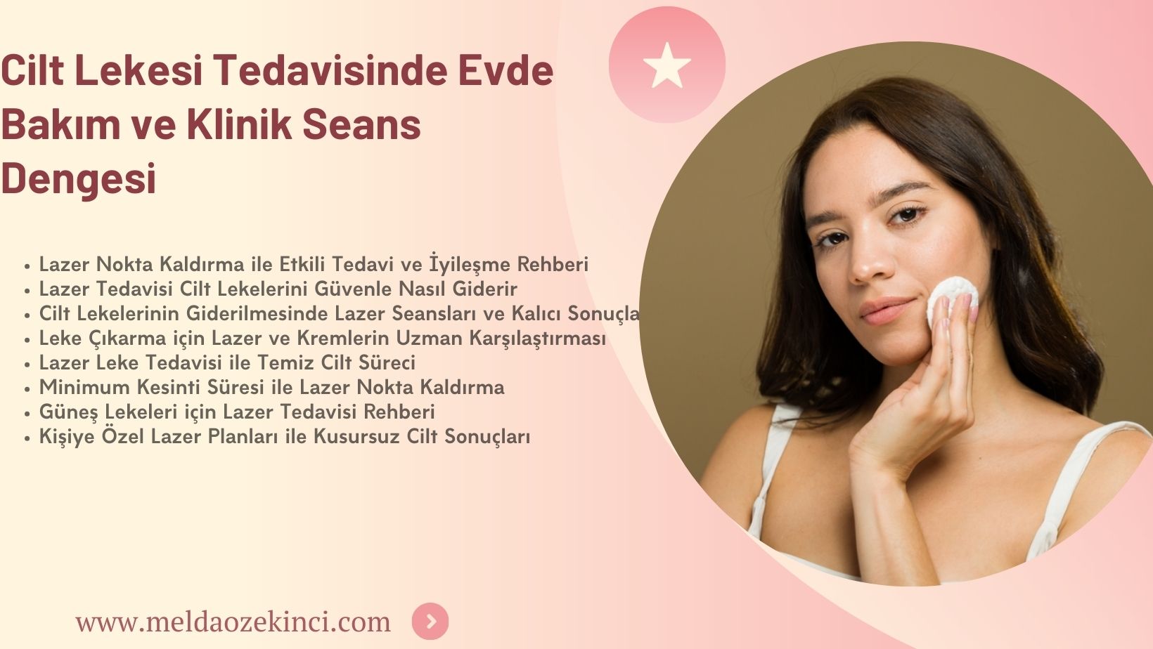 Cilt Lekesi Tedavisinde Evde Bakım ve Klinik Seans Dengesi