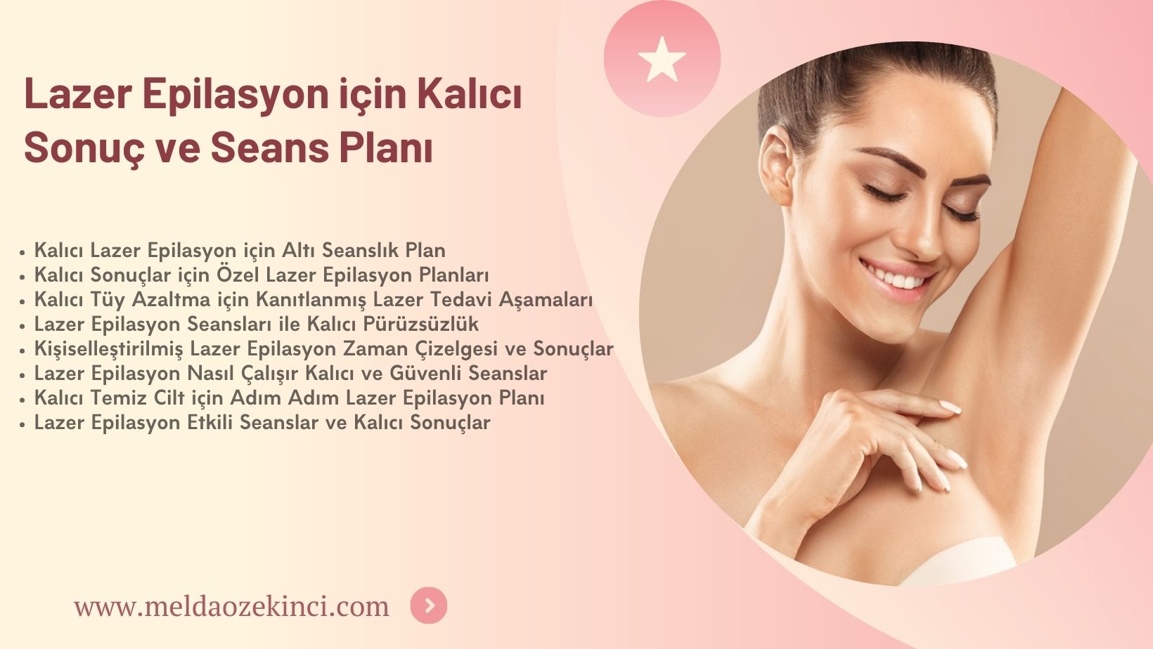 Lazer Epilasyon için Kalıcı Sonuç ve Seans Planı