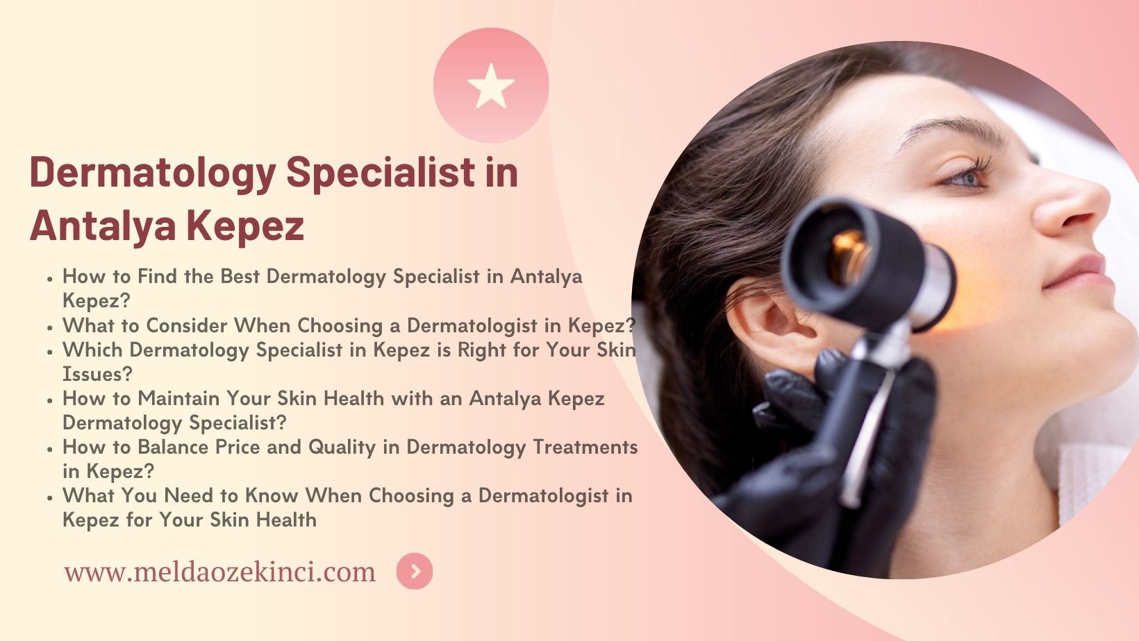 Dermatology Specialist in Antalya Kepez