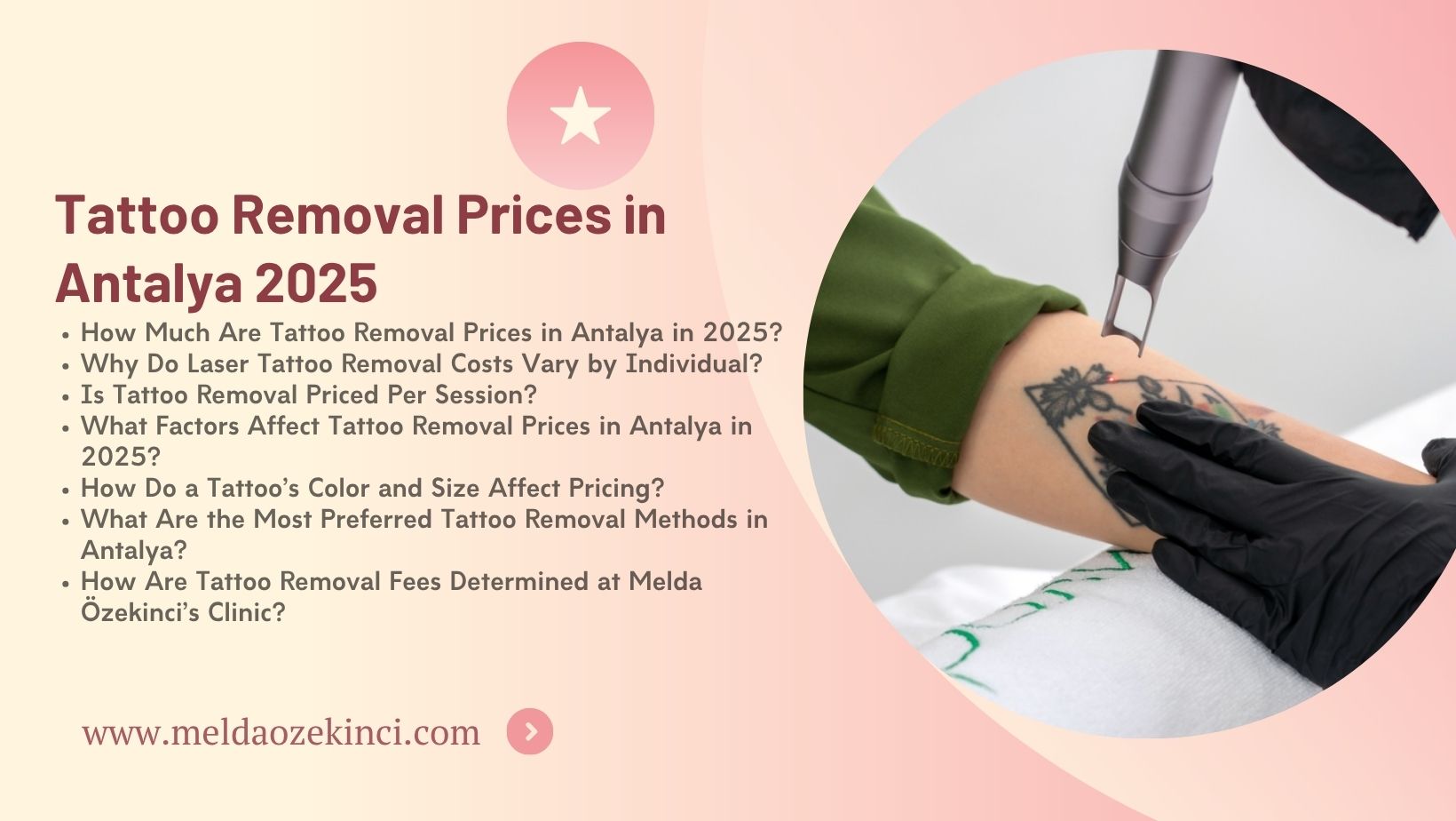 Tattoo Removal Prices in Antalya 2025
