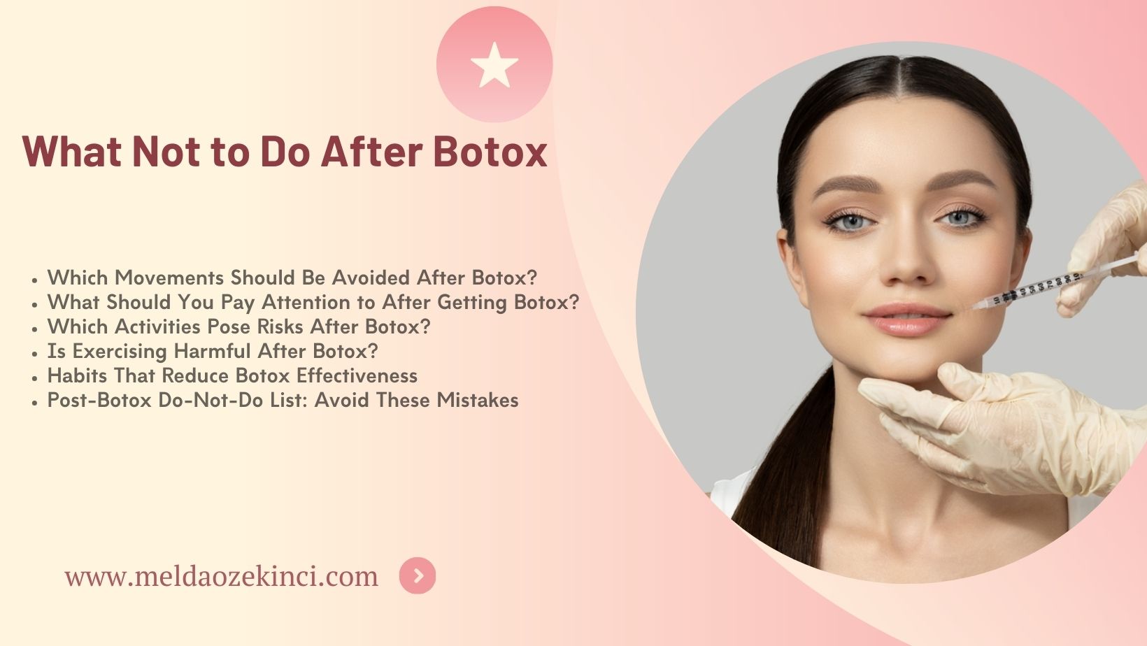 What Not to Do After Botox