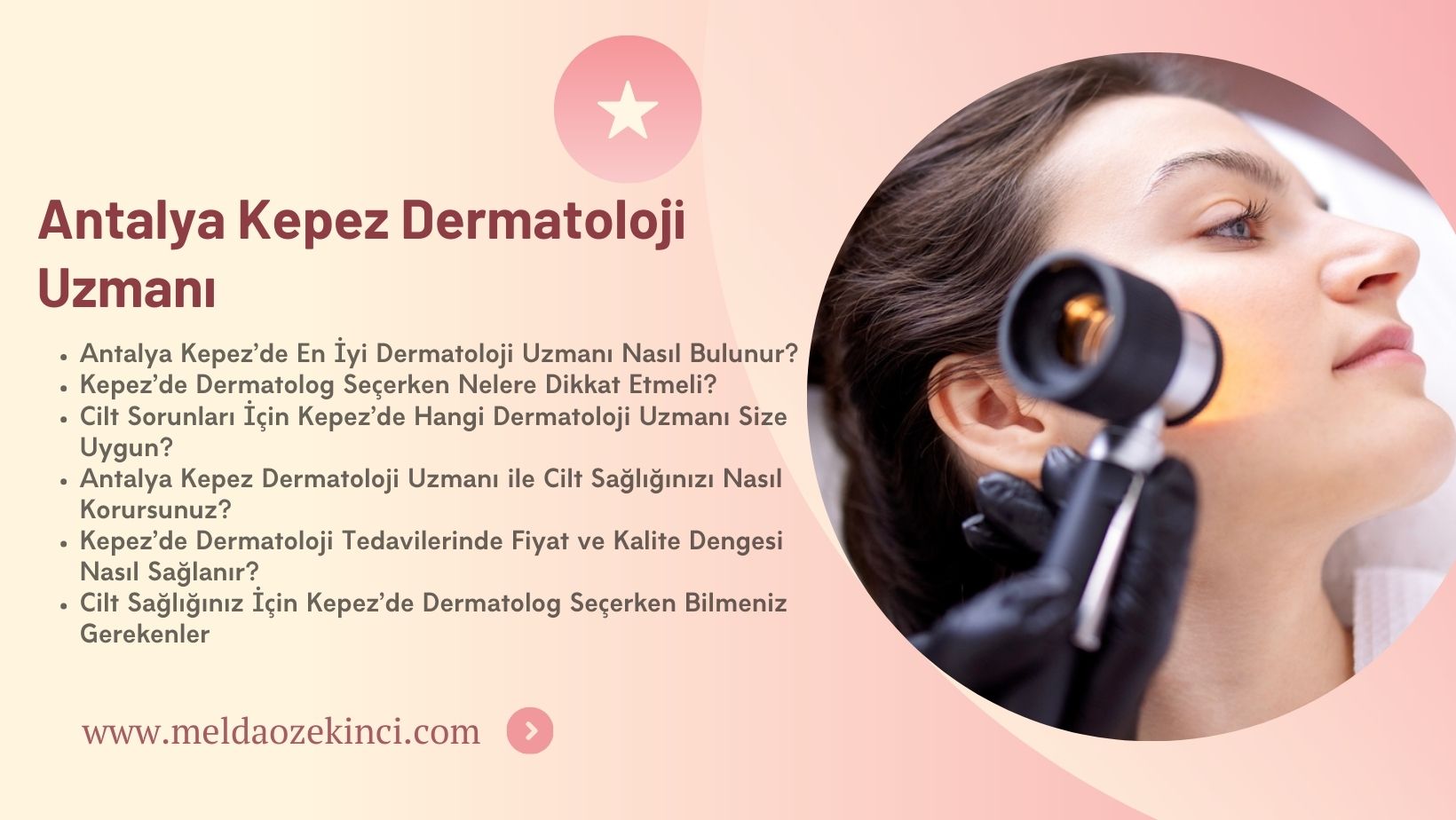 Antalya Kepez Dermatoloji Uzmanı