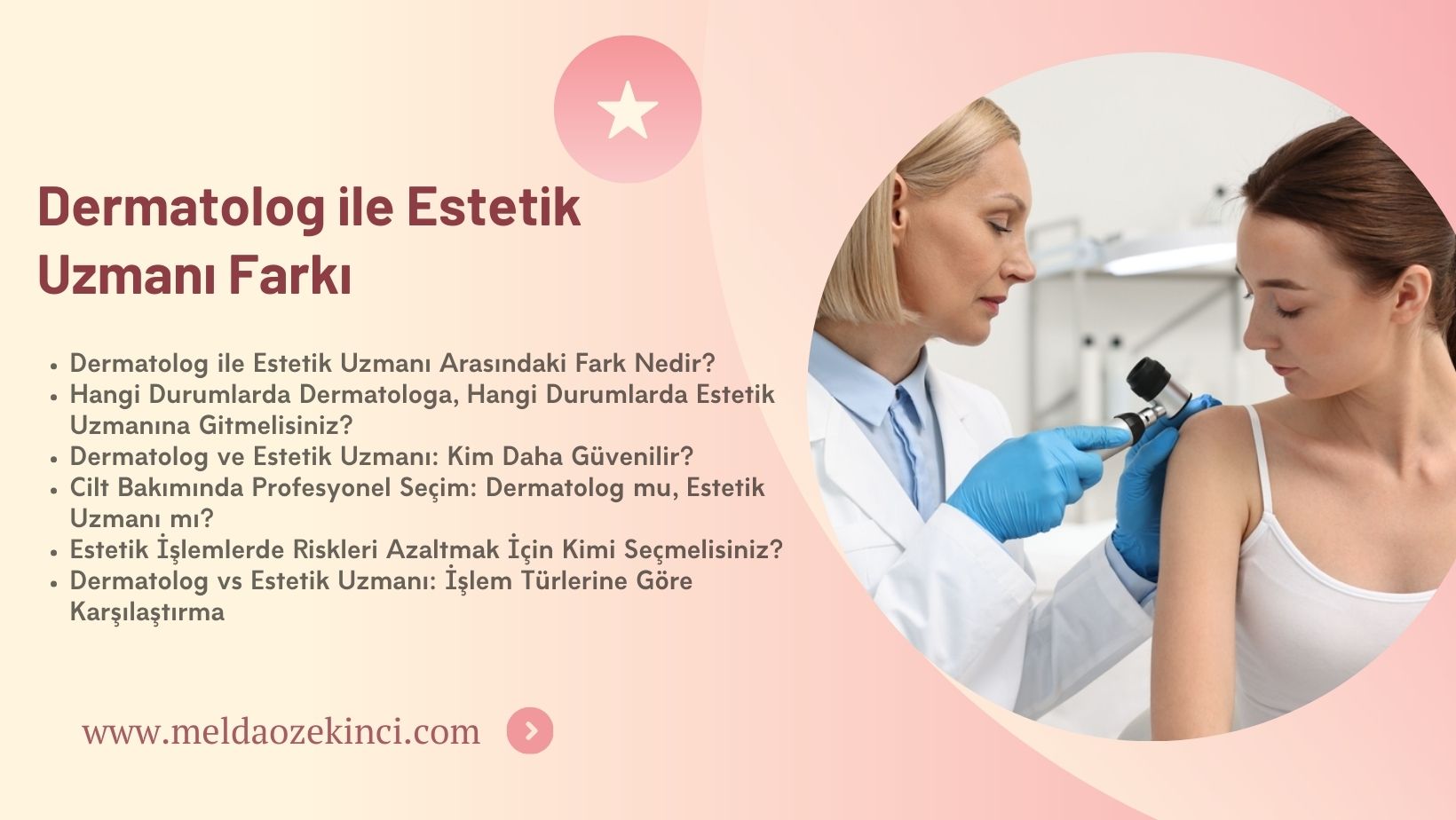 Dermatolog ile Estetik Uzmanı Farkı