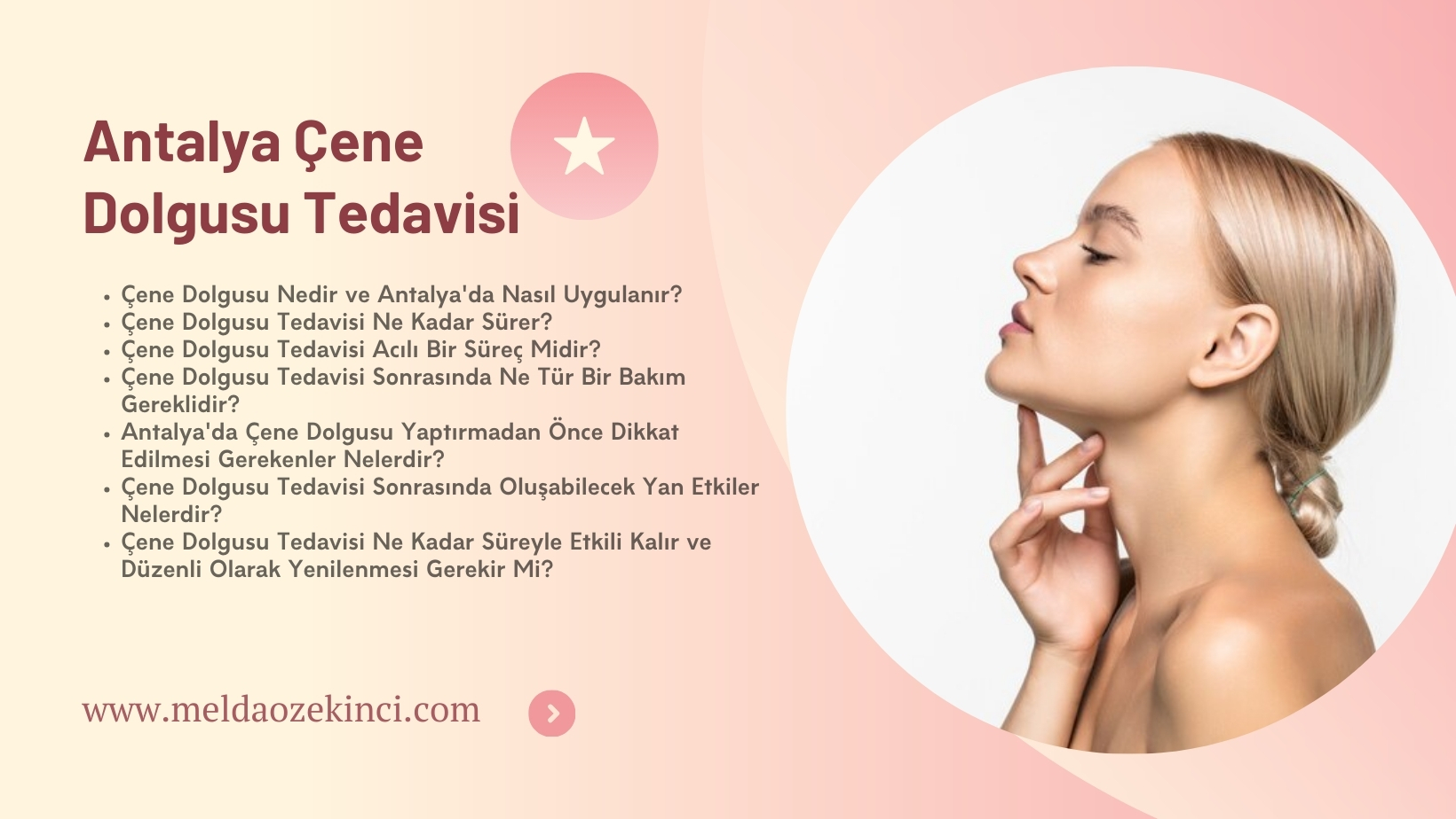 Antalya Çene Dolgusu Tedavisi