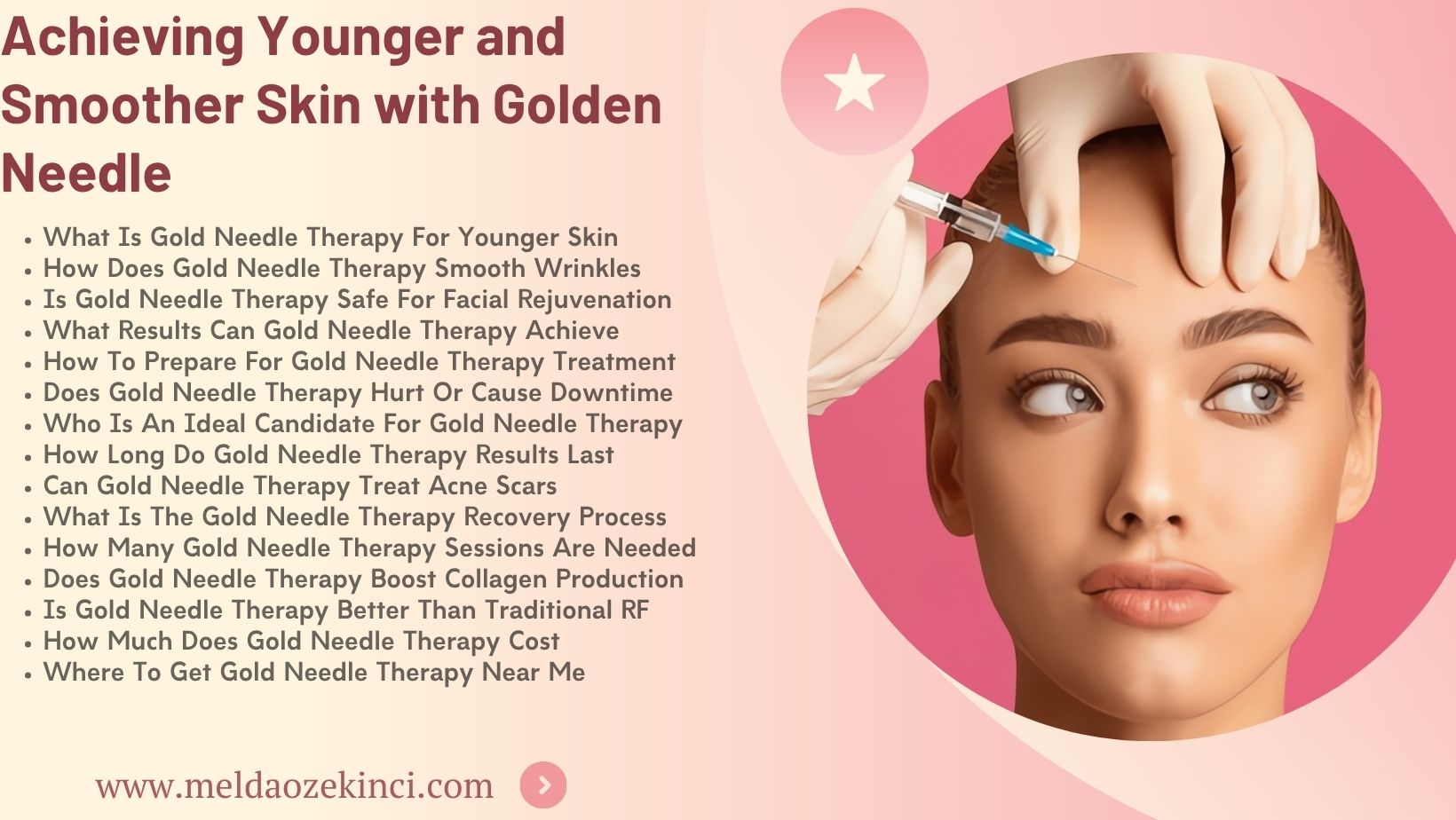 Achieving a Younger and Smoother Complexion with Gold Needle Therapy