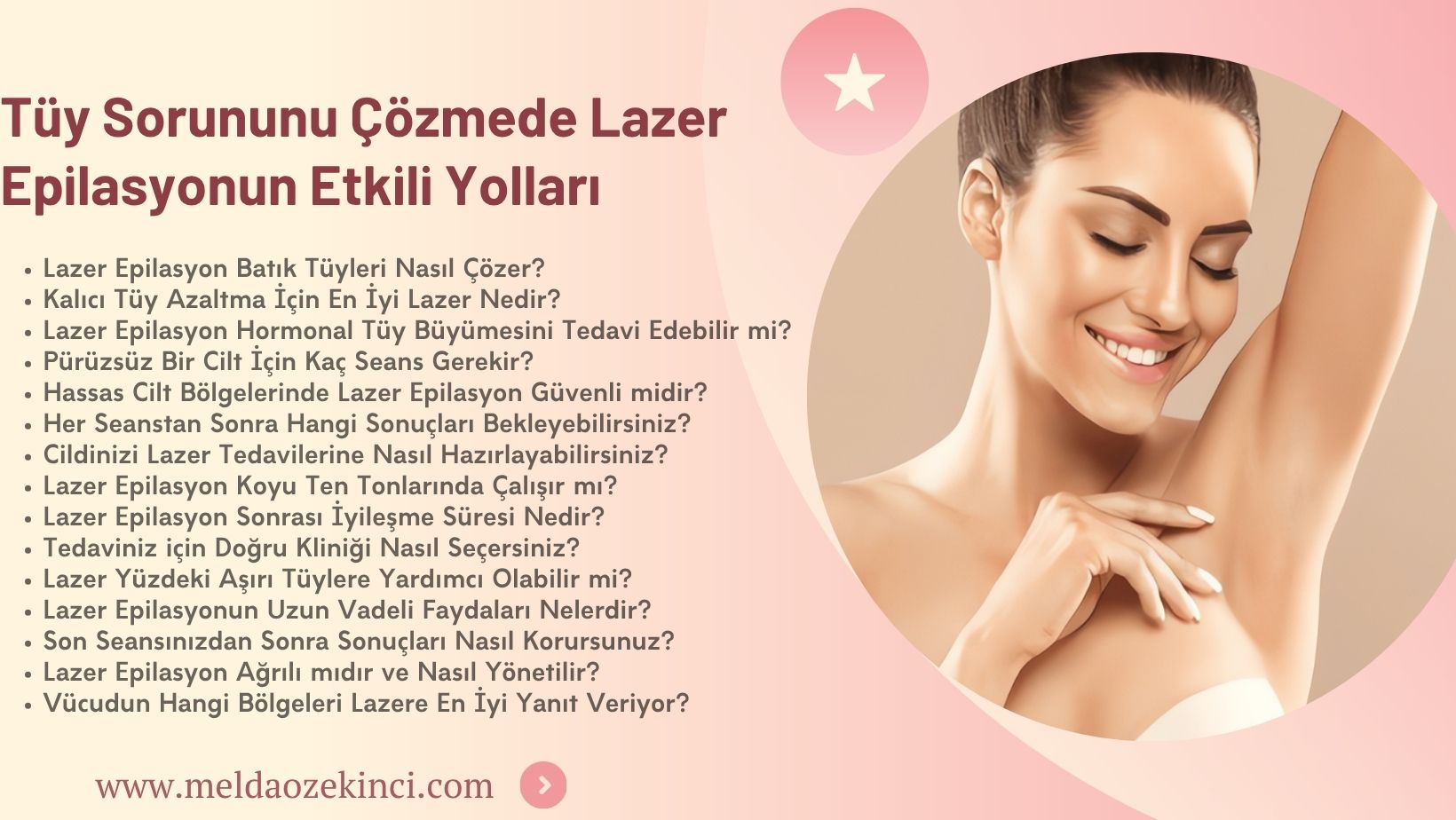 Lazer Epilasyonla Tüy Sorunlarını Çözmenin Etkili Yolları