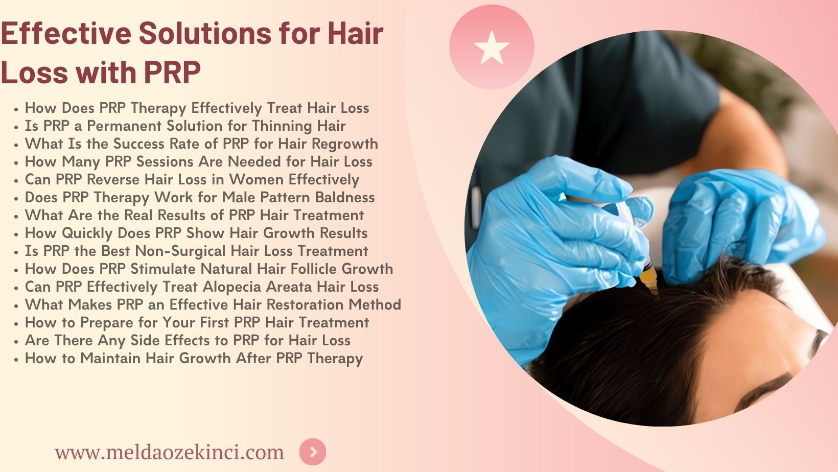 Effective Solutions for Hair Loss with PRP