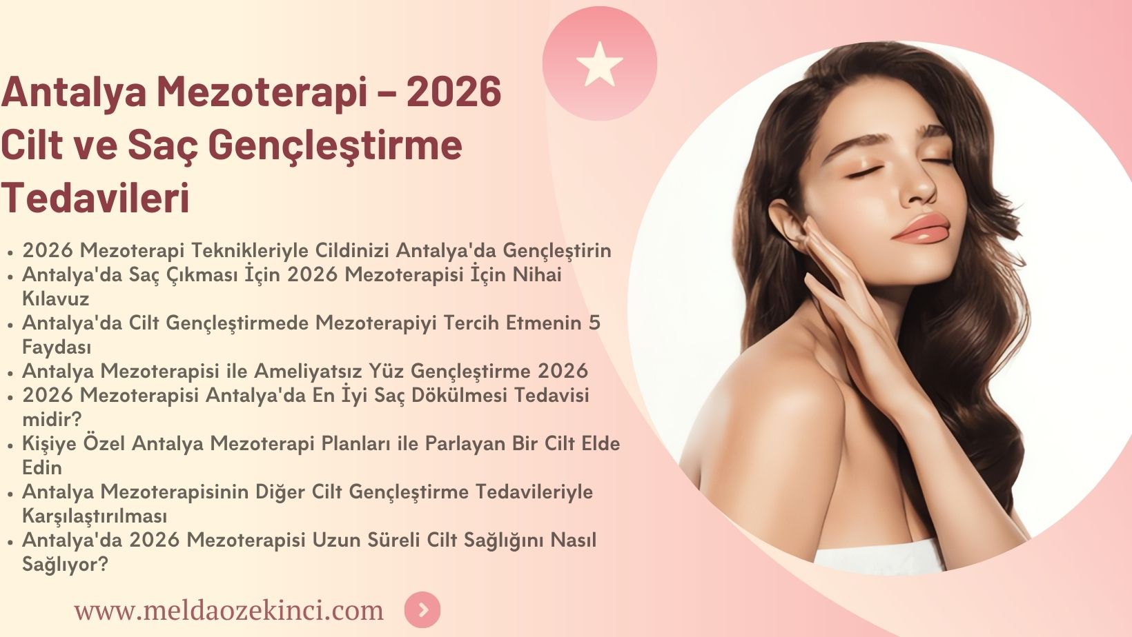 Antalya Mezoterapi 2026 Cilt ve Saç Gençleştirme Tedavileri