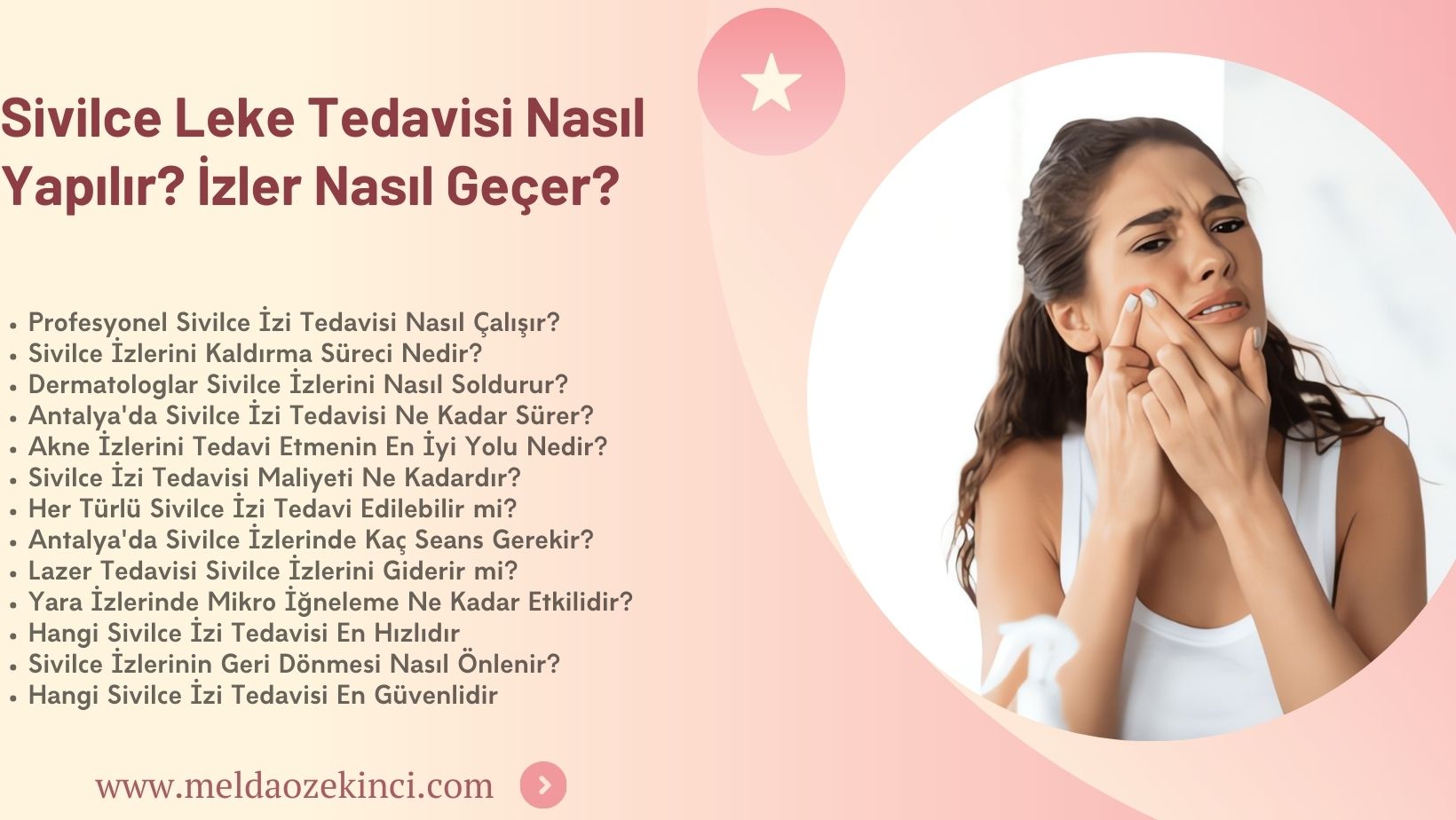 Sivilce İzi Tedavisi Nasıl Yapılır? Yara İzleri Nasıl Solur?