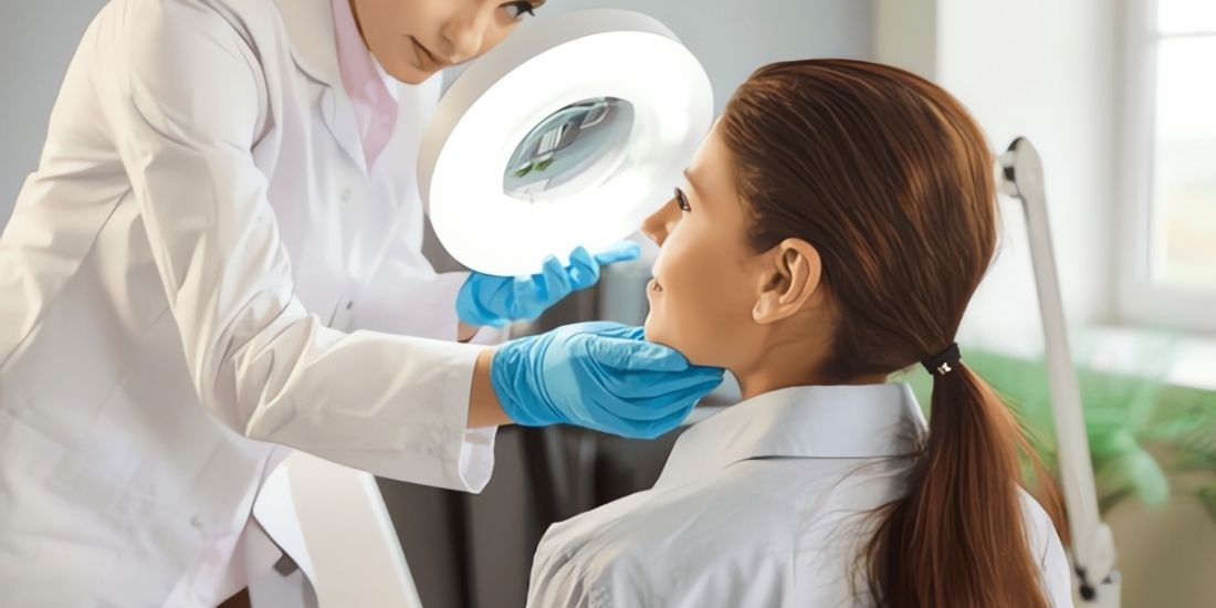 How is a Dermatologist Examination Performed?