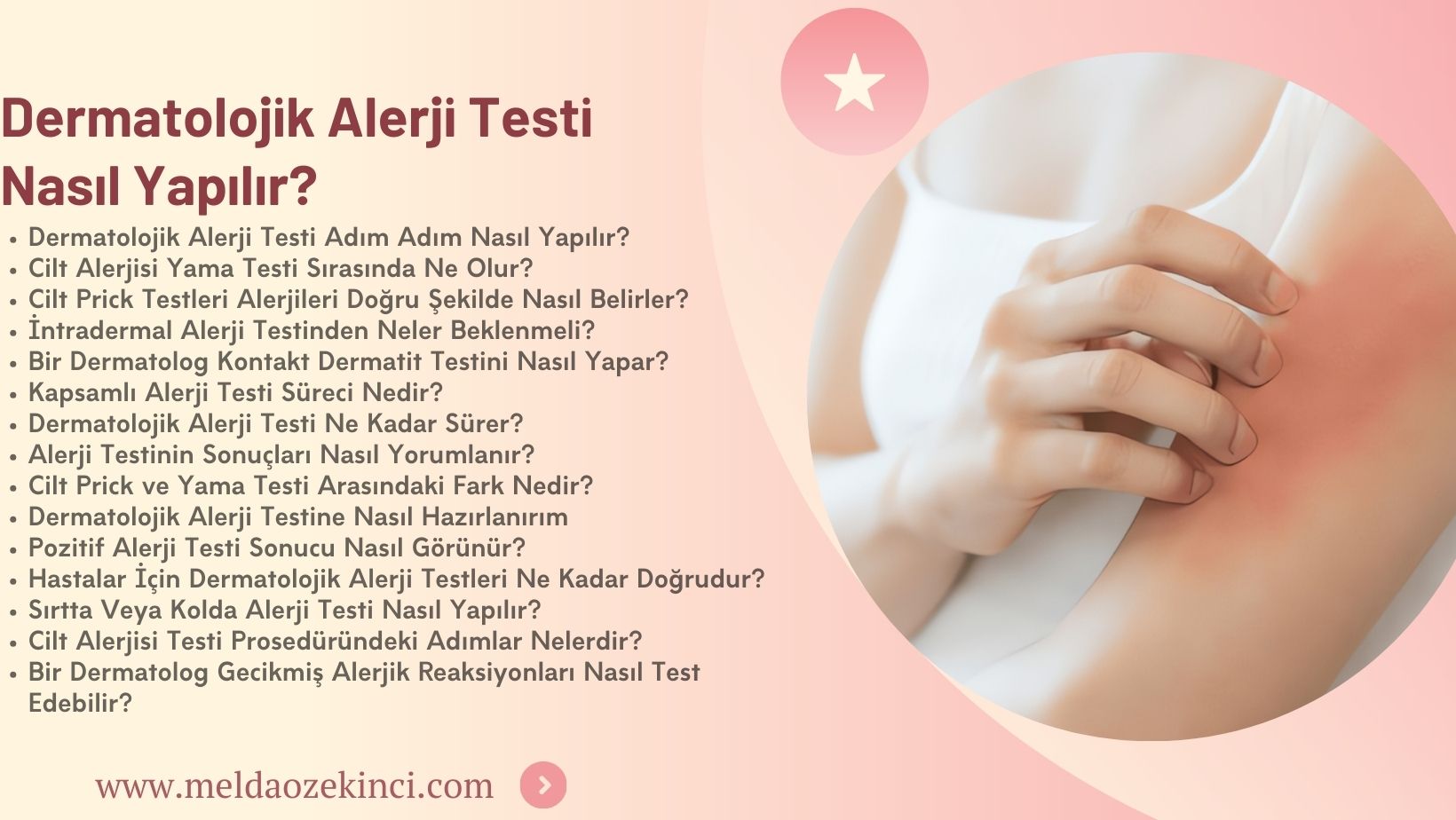 Dermatolojik Alerji Testi Nasıl Yapılır?