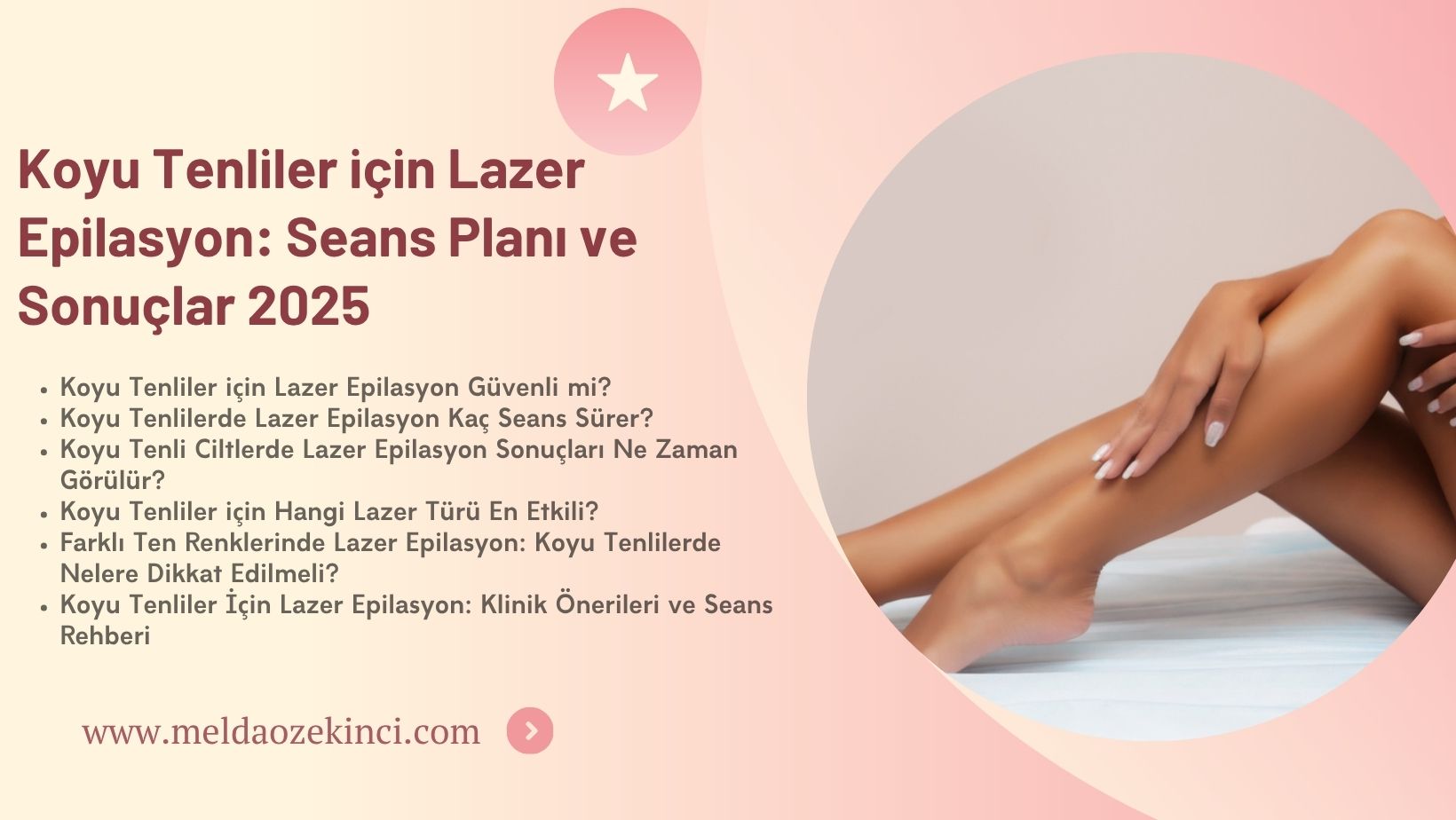 Koyu Tenliler için Lazer Epilasyon: Seans Planı ve Sonuçlar 2025
